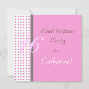 Invitation sweet sixteen.