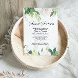Invitation Sweet sixteen floral tropical moderne Anniversaire<br><div class="desc">Cette invitation moderne à fêter l'anniversaire du sweet sixteen floral tropical est parfaite pour une simple fête du 16ème anniversaire. Ce design enchanteur et attrayant présente de délicieuses fleurs vertes et roses soigneusement disposées sur des cadres géométriques, évoquant le bonheur et la beauté naturelle. Cette invitation peut être utilisée pour...</div>