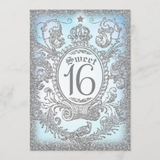 Invitation Sweet sixteen Il était une fois Princesse