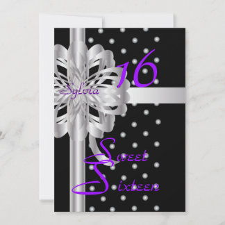 Invitation Sweet sixteen Invitation-Personnaliser