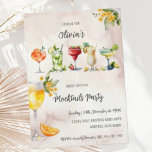 Invitation Sweet sixteen Mocktail Anniversaire Fête Invitatio<br><div class="desc">Cette invitation unique en son genre sera le point de départ idéal pour une soirée sweet sixteen mémorable !</div>