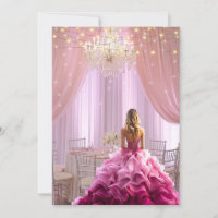 Sweet sixteen Salle de bal Sparkling Chandelier