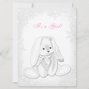 Invitation Sweet Snowflake Hiver Wonderland Baby shower