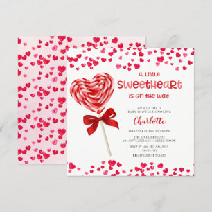 Invitation Sweet Treat Petit Baby shower amoureux Invitat