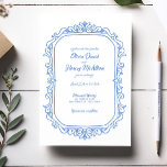 Invitation Sweet Whimsical manuscrit Mariage illustré<br><div class="desc">Sweet Whimsical manuscrit illustré Faire-part de mariage</div>
