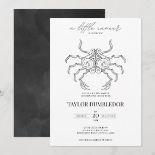 Invitation Symbole astrologique du cancer Zodiac