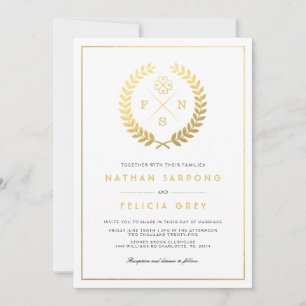 Invitation Symbole de bénédiction de Dieu Adinkra Mariage bla