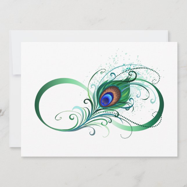 Invitation Symbole de l'Infinity (Devant)