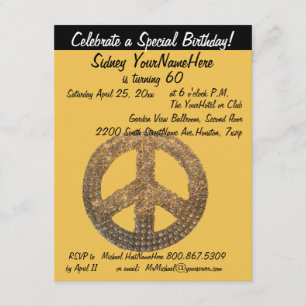 Invitation Symbole de paix