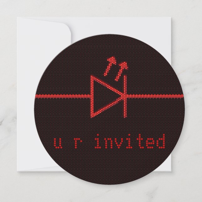 Invitation SYMBOLE DEL SHindig (Devant)