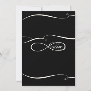 Invitation Symbole d'infini Signe Infinite Love Mariages Scro