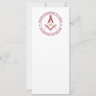 Invitation Symbole franc-maçonnerie