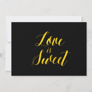 Invitation Symbole Mariage Chic Faux Gold Foil