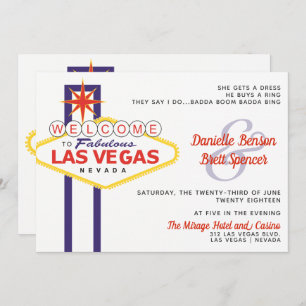 Invitation SYMBOLE Mariage Las Vegas
