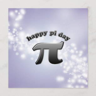 Invitation Symbole national du jour pi de pi pour maths