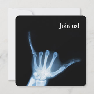 Invitation SYMBOLE Shaka X-Ray (Perdre la main)
