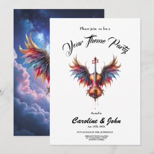 Invitation Symphonie des cieux au clair de lune.