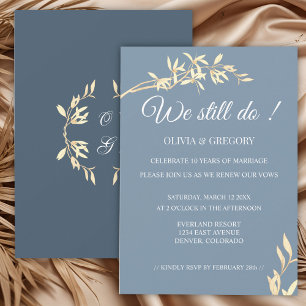 Invitation Symphonie florale intemporelle dans le renouveau V