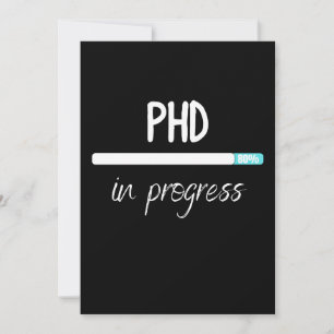 Invitation T-shirt de chargement phd