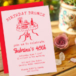 Invitation Table Buffet de fête d'anniversaire main tiré pers<br><div class="desc">Une carte mignonne parfaite pour une invitation amusante à la fête ! L'art fait main pour vous ! ENTIÈREMENT PERSONNALISABLE ! Cliquez sur "Personnaliser" ci-dessus pour modifier le texte. Cliquez sur "modifier à l'aide de l'outil de conception" pour ajuster les polices, les couleurs et les placements. (consultez ma boutique pour...</div>
