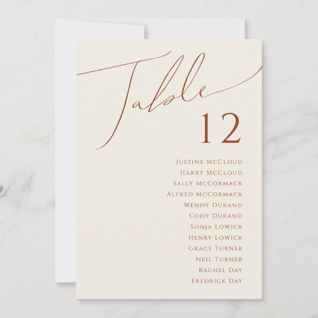 Invitation Tableau blanc du désert - chiffres Tableau NUMÉRIQ (Devant)