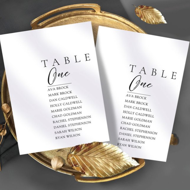 Invitation Tableau de sièges du nombre minimal de tables (Créateur téléchargé)