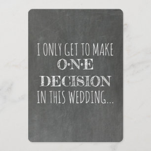 Invitation Tableau noir GROOMSSE BEST MAN Funny Proposition