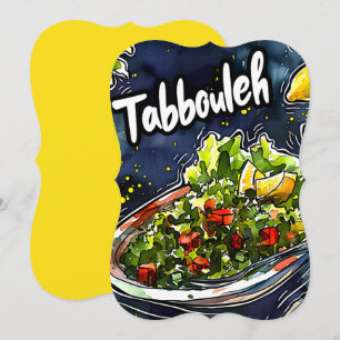Invitation Taboulh Méditerranée Vegan Salad