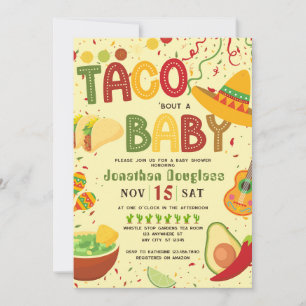 Invitation Taco À propos d'Invitation Baby shower