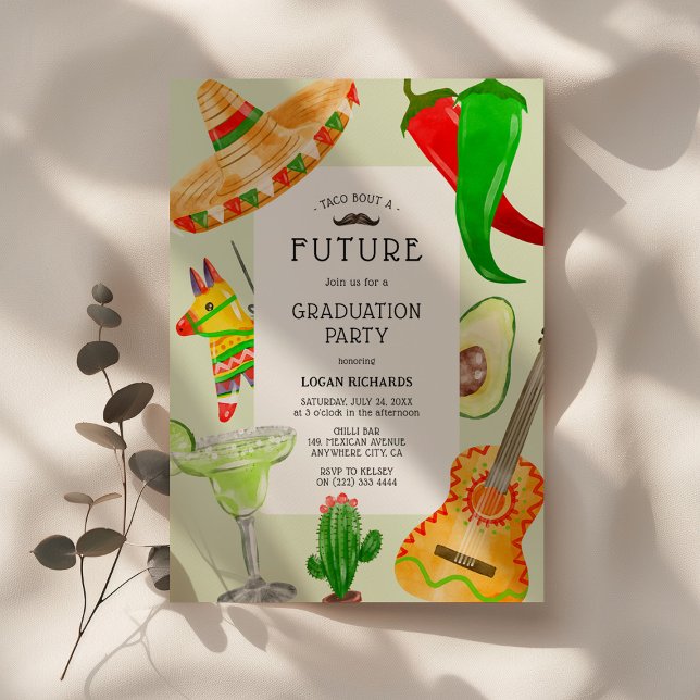 Invitation Taco à propos d'un futur Parti Mexicain de Graduat (Créateur téléchargé)