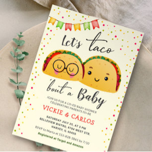 Invitation Taco Bout a Baby Co-ed Fiesta Baby shower