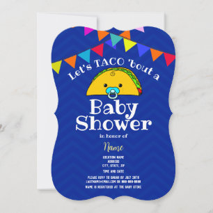 Invitation TACO 'Bout a Baby shower