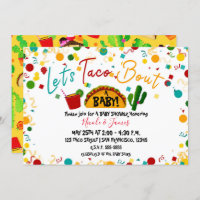 Taco Bout A Baby shower Fiesta Party