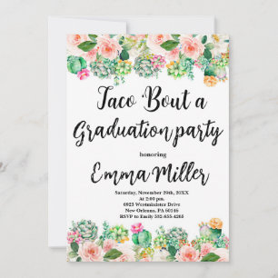 Invitation Taco 'Bout a Graduation Fiesta