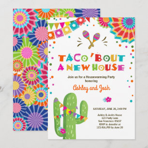 Invitation Taco Bout : Fête de la Maison neuve