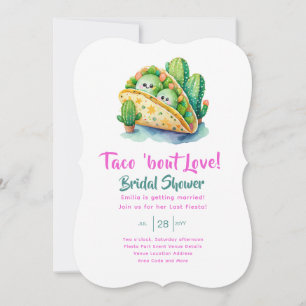 Invitation Taco 'Bout Love ! Fête des mariées dernière