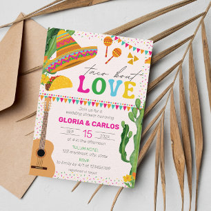Invitation Taco bout Love Fiesta Douche Couple Mexicaine