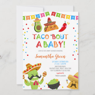 Invitation Taco Bout un Baby shower