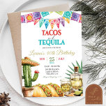 Invitation Tacos et Tequila 40ème fête d'anniversaire adulte<br><div class="desc">Tacos et Tequila 40e fête d'anniversaire,  Margaritas Invitation d'anniversaire mexicaine,  Nacho Moyenne Cactus fête d'anniversaire,  Let's Fiesta Party,  Taco Y Tequila 50e invitation d'anniversaire,  Margaritas et Senorita fête d'anniversaire,  Taco et Tequila fête de vacances pour adultes,  Saint Guacamole fête de Noël Fête du 50e anniversaire,  Margaritas Sippin Anniversaire.</div>