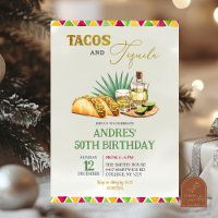 Tacos et Tequila 50e anniversaire des adultes mexi