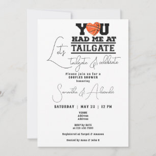 Invitation Tailgate & Celebrate Bridal Couples Shower