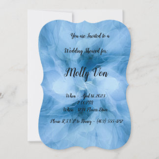 Invitation Taille du wedding shower : 12,7 cm x 17,8 cm, Papi