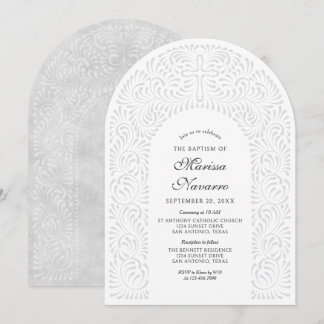 Invitation Talavera Fiesta Baptism