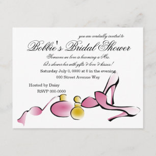 Invitation Talons et parfums