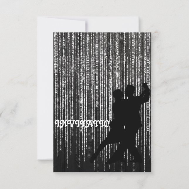 Invitation Tango Flamenco Danse latine (Devant)