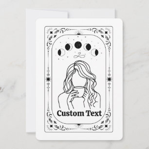 Invitation Tarot Astrologie Fortune Magique Signe du zodiaque