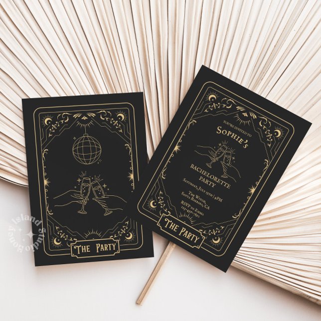 Invitation Tarot Mystic Bachelorte Party (Créateur téléchargé)