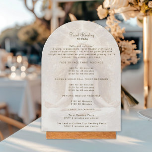 Invitation Tarot Mystic Woman Eye Moon Gold Liste des prix