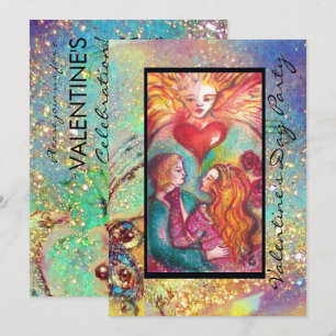 Invitation TAROTS DES OMBRES PERDUES, AMANTS Saint-Valentin