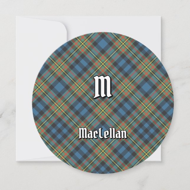 Invitation Tartan ancien du clan MacLellan (Devant)